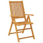 3 Piece Garden Dining Set 85x85x74 cm Solid Wood Acacia