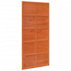 Barn Door Wax Brown 100x208 cm Solid Wood Pine