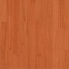 Barn Door Wax Brown 100x208 cm Solid Wood Pine