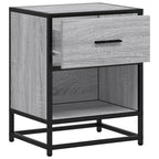 Bedside Cabinet Grey Sonoma 40x31x50 cm Engineered Wood
