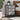 Bedside Cabinet Grey Sonoma 40x34.5x60 cm Engineered Wood and Metal