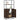 Highboard Brown Oak 68x35x139 cm Engineered Wood and Metal