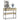 Console Table Sonoma Oak 90x35x80 cm Engineered Wood