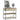 Console Table Sonoma Oak 90x35x80 cm Engineered Wood