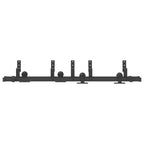 Sliding Door Hardware Kit 152,5 cm Steel Black