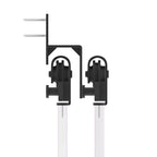 Sliding Door Hardware Kit 183 cm Steel Black