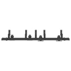Sliding Door Hardware Kit 152,5 cm Steel Black
