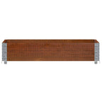 Pallet Collar Brown 100x50 cm Solid Wood Pine