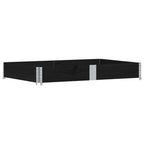 Pallet Collar Black 150x100 cm Solid Wood Pine