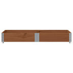 Pallet Collar Brown 150x100 cm Solid Wood Pine