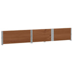 Pallet Collars 2 pcs Brown 150x100 cm Solid Wood Pine