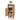 Bathroom Cabinet OTTA 35x30x90 cm Solid Wood Pine