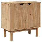 Hallway Cabinet OTTA 75x40x75 cm Solid Wood Pine