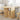 Butterfly Dining Table Foldable Corona Wax Brown Solid Wood Pine
