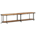 TV Cabinet 200x42x40 cm Solid Wood Acacia