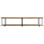 TV Cabinet 200x42x40 cm Solid Wood Acacia