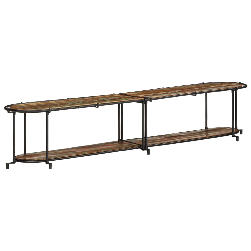 TV Cabinet 200x42x40 cm Solid Wood Reclaimed