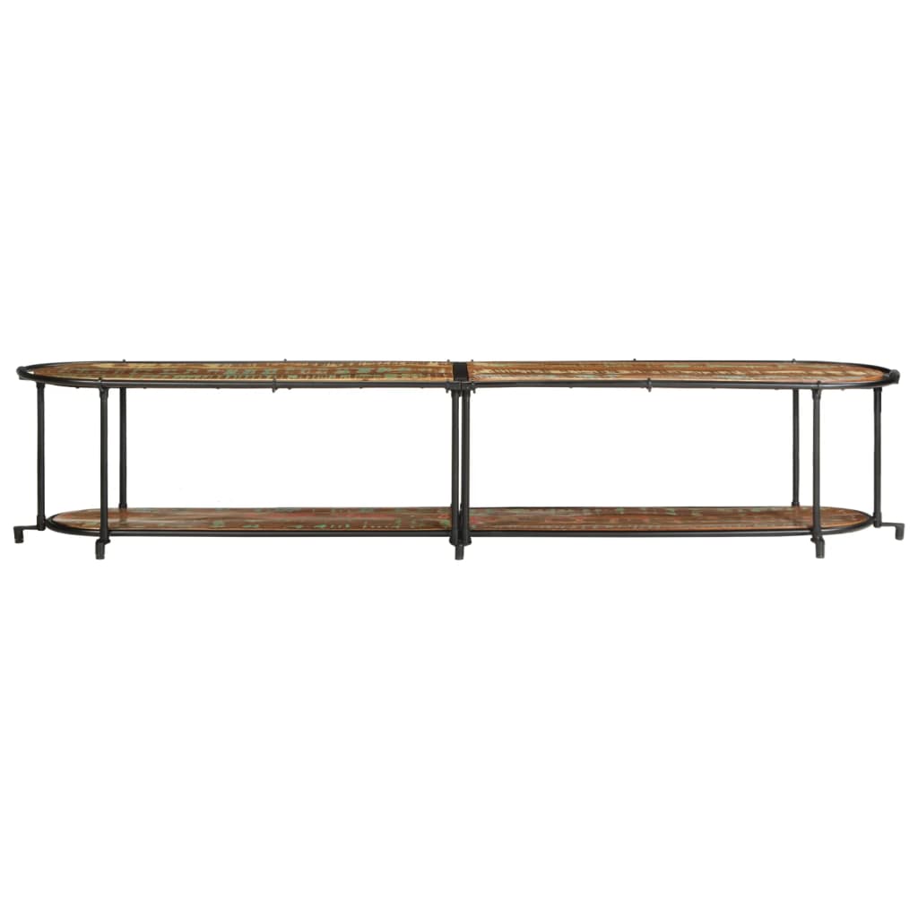 TV Cabinet 200x42x40 cm Solid Wood Reclaimed