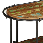 TV Cabinet 200x42x40 cm Solid Wood Reclaimed