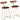 Bar Stools 2 pcs 49x43x88 cm Solid Wood Mango