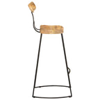 Bar Stools 2 pcs 49x43x103 cm Solid Wood Mango