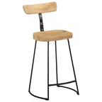 Bar Stools 2 pcs 49x43x88 cm Solid Wood Mango