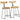 Bar Stools 2 pcs 49x43x79 cm Solid Wood Mango