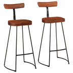 Bar Stools 2 pcs 49x43x103 cm Solid Wood Mango