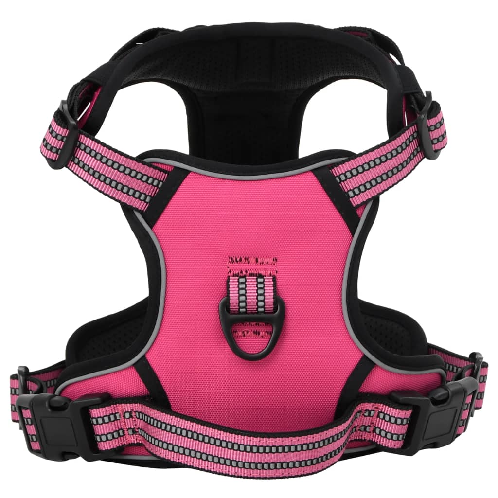 Dog Harness With Reflective Stripes Adjustable