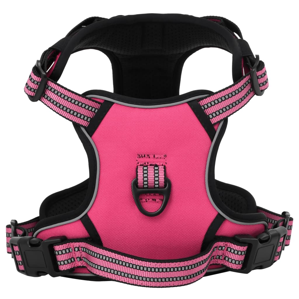 Dog Harness With Reflective Stripes Adjustable