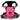Dog Harness with Lead & Collar Adjustable Pink XL