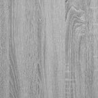 2 Piece Bathroom Furniture Set Grey Sonoma Engineered Wood