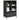 Highboard Black 68x39x103.5 cm Steel