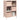 Highboard Pink 68x39x103.5 cm Steel