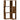 Corner Bookcase 3-Tier Smoked Oak 50x50x102 cm Engineered Wood