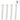 Console Table Legs 4 pcs White 72 cm Steel