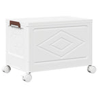 Stackable Storage Box with Wheels 28 L 48.5x29.5x33 cm