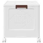 Stackable Storage Box with Wheels 75 L  64x40x41 cm