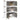 Stackable Storage Box with Wheels 3-Tier 75 L 64x39.5x110.5 cm