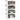Stackable Storage Box with Wheels 4-Tier 28 L 48x29.5x112.5 cm