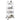 Storage Trolley 4-Tier Transparent 37x28x95 cm Acrylic