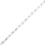 Bedside Cabinet with LED Lights White Engineered Wood