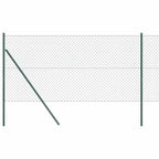 Fence Post Green 10 x 1 m (40 x 40 mm mesh) Steel and PVC