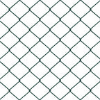 Fence Post Green 10 x 1.4 m (40 x 40 mm mesh) Steel and PVC