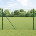 Fence Post Green 10 x 1.6 m (40 x 40 mm mesh) Steel and PVC