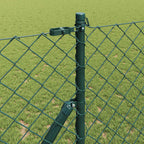 Fence Post Green 10 x 1 m (60 x 60 mm mesh) Steel and PVC