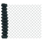 Fence Post Green 25 x 1.4 m (60 x 60 mm mesh) Steel and PVC