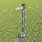 Fence Post Silver 10 x 1.5 m (60 x 60 mm mesh) Steel