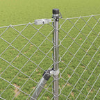 Fence Post Silver 25 x 1 m (60 x 60 mm mesh) Steel