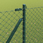 Fence Post Green 10 x 1.5 m (40 x 40 mm mesh) Steel and PVC